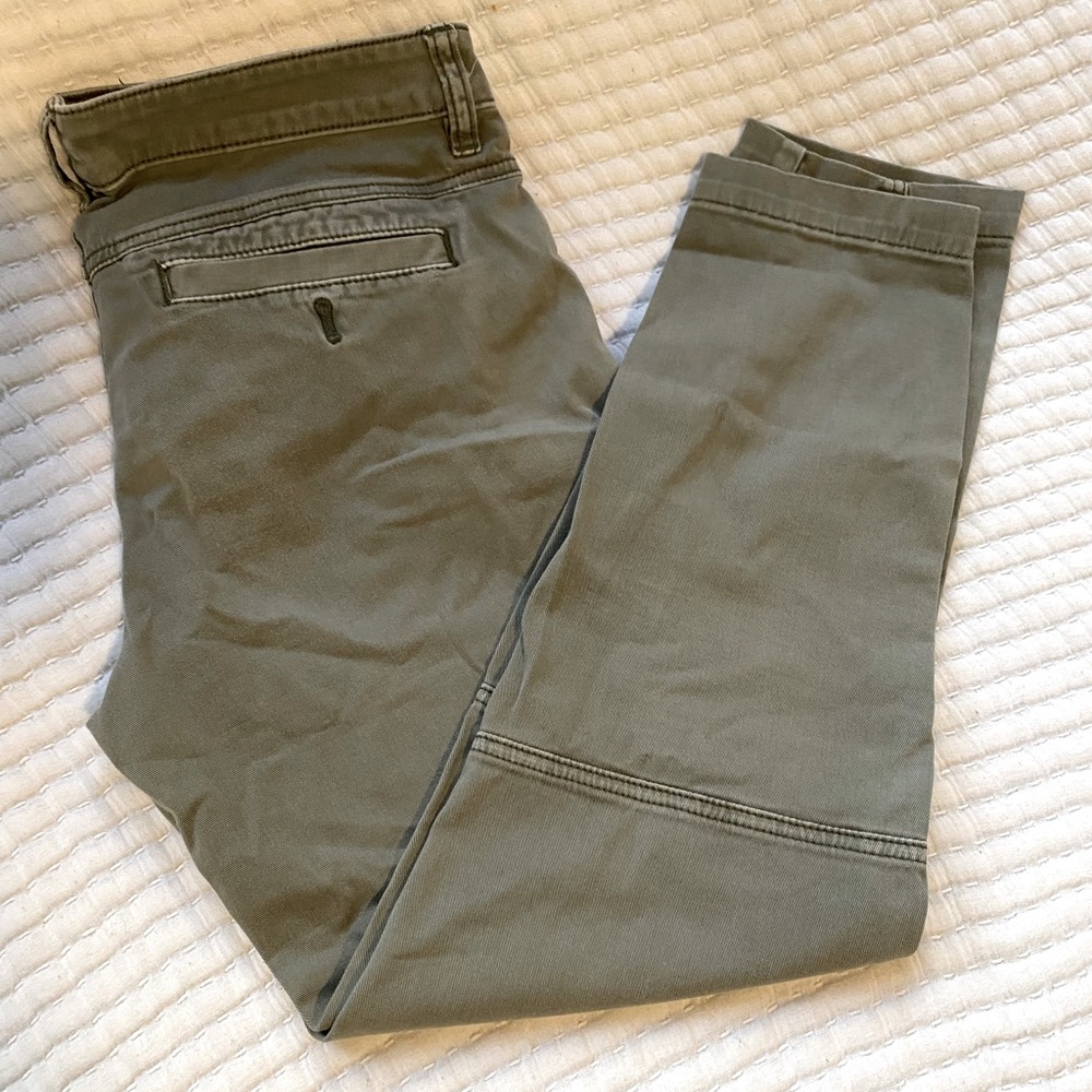 prAna Janessa pants - cargo green - size 2